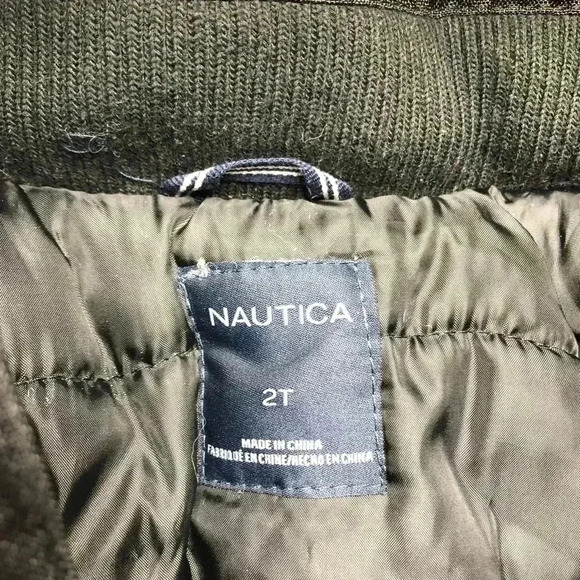 Nautica Winter  Jacket Hooded Black Size 2T - Picture 5 of 16